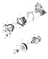 Ram 2500 Timing Cover Diagram - 68038178AA