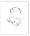 2006 Dodge Durango Antenna Diagram - 5091513AB