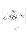 Jeep Renegade Sunroof Diagram - 5VX82LXHAA