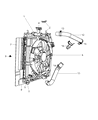 Chrysler PT Cruiser Fan Blade Diagram - 5179470AA