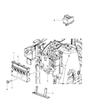 Jeep Grand Cherokee Engine Control Module Diagram - 5150582AB