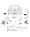 Chrysler Concorde Back Up Light Diagram - 4780059AH