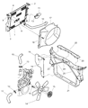 Dodge Durango Fan Clutch Diagram - 52028944AB