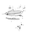Ram Fog Light Diagram - 5182426AA