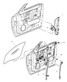 Dodge Window Regulator Diagram - 55359555AA