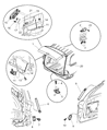 1998 Dodge Durango Lift Support Diagram - G0004290