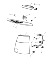 Chrysler Pacifica Tail Light Diagram - 5103331AB
