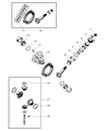 Jeep Liberty Differential Diagram - 5066480AB