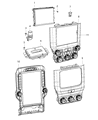 2019 Ram 5500 A/C Switch Diagram - 68356773AC