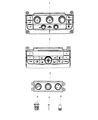 Dodge A/C Switch Diagram - 55111249AK