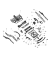Dodge Durango Axle Beam Diagram - 68043160AA