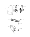 Chrysler Back Up Light Diagram - 4806370AB