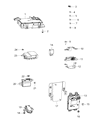 Ram Body Control Module Diagram - 68301994AA