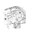 2007 Dodge Caliber Seat Belt Diagram - YD72BD5AC