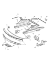 Dodge Sprinter 3500 Front Cross-Member Diagram - 5118385AA