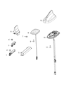 2017 Chrysler Pacifica Antenna Diagram - 68227177AA