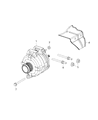 2015 Ram C/V Alternator Diagram - 68272108AB