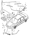 Chrysler Washer Reservoir Diagram - 5019328AC