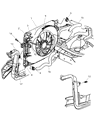 Jeep Engine Cooling Fan Diagram - 52079441