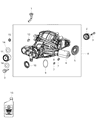 2023 Jeep Wagoneer L Automatic Transmission Output Shaft Seal Diagram - 68084193AA