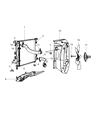 Dodge Radiator Diagram - 55056681AD
