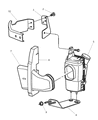 2001 Chrysler Prowler Air Duct Diagram - 4815963AB