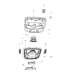 Jeep Dome Light Diagram - 1WG417X9AJ