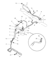 Dodge Avenger Power Steering Hose Diagram - MB911557