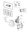 2011 Dodge Journey Brake Disc Diagram - 4721995AA