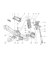 Dodge Dakota Steering Knuckle Diagram - 52038658
