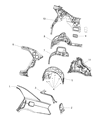 Chrysler Wheelhouse Diagram - 68205935AC