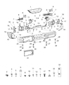 2020 Jeep Wrangler Bumper Diagram - 68295568AC