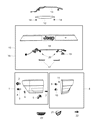 Jeep Back Up Light Diagram - 57010274AE
