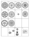 Dodge Intrepid Lug Nuts Diagram - 6507498AA