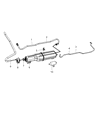 2011 Ram 1500 Vapor Canister Diagram - 4891855AB