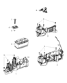 Jeep Wrangler Battery Sensor Diagram - 4692269AF