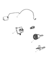 Chrysler Aspen Transmitter Diagram - 68014273AF