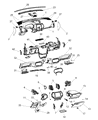 Jeep Glove Box Diagram - 1UH81DX9AF