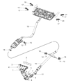Jeep Exhaust Hanger Diagram - 68250922AA