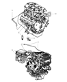 Dodge Nitro Air Intake Coupling Diagram - 4892280AA