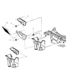 Chrysler Cabin Air Filter Diagram - 4596501AC