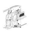 2005 Dodge Caravan Seat Belt Diagram - SL66BD5AA