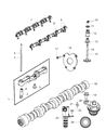Dodge Lash Adjuster Diagram - 5038784AA