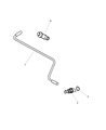 Chrysler Aspen PCV Hose Diagram - 53030851