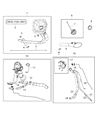 2015 Ram 2500 Fuel Filler Neck Diagram - 68164507AB