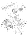 2002 Jeep Grand Cherokee Transfer Case Diagram - 5014045AA