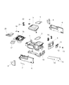 Ram 4500 Armrest Diagram - 6VR94LA8AA