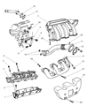 Dodge Caravan Intake Manifold Diagram - 5003547AA