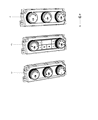 2011 Ram 4500 A/C Switch Diagram - 55111290AB