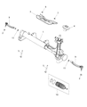Ram Rack and Pinion Boot Diagram - 68225833AA